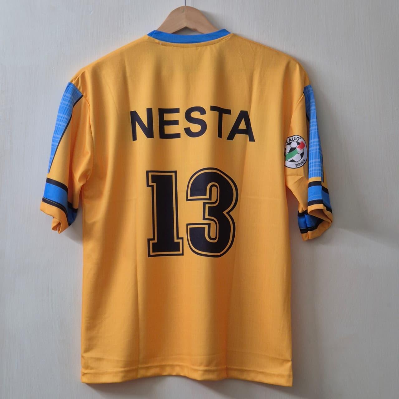 S.S. Lazio 1999-2000 Third Retro Jersey (NESTA #13) Back Jersey