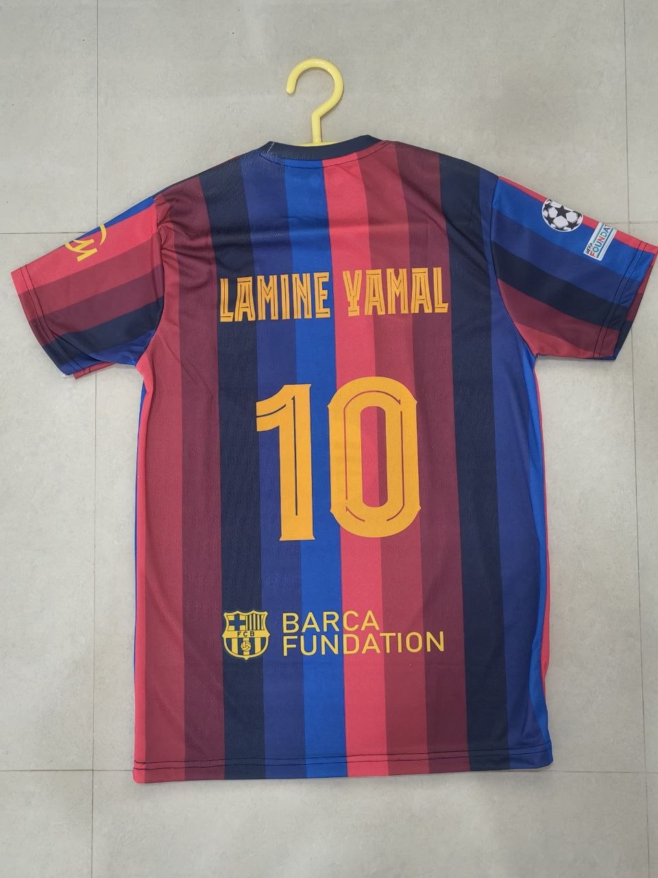 Lamine Yamal FC Barcelona Jersey Back Jersey